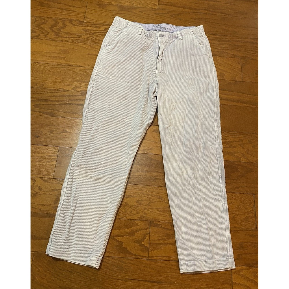 Levi's XX Chino EZ Corduroy Pants Lilac Purple Sz Large Two Horse California